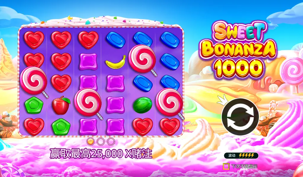 Sweet Bonanza 1000 老虎机评测